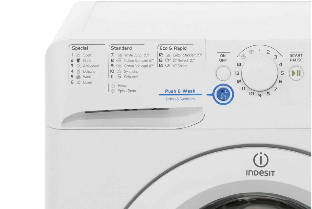 Не горят индикаторы стиральной машины Midea